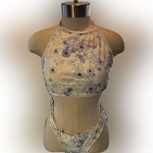 ✨🐚SPRING BREAK DROP - La Hearts Floral Bikini - size L